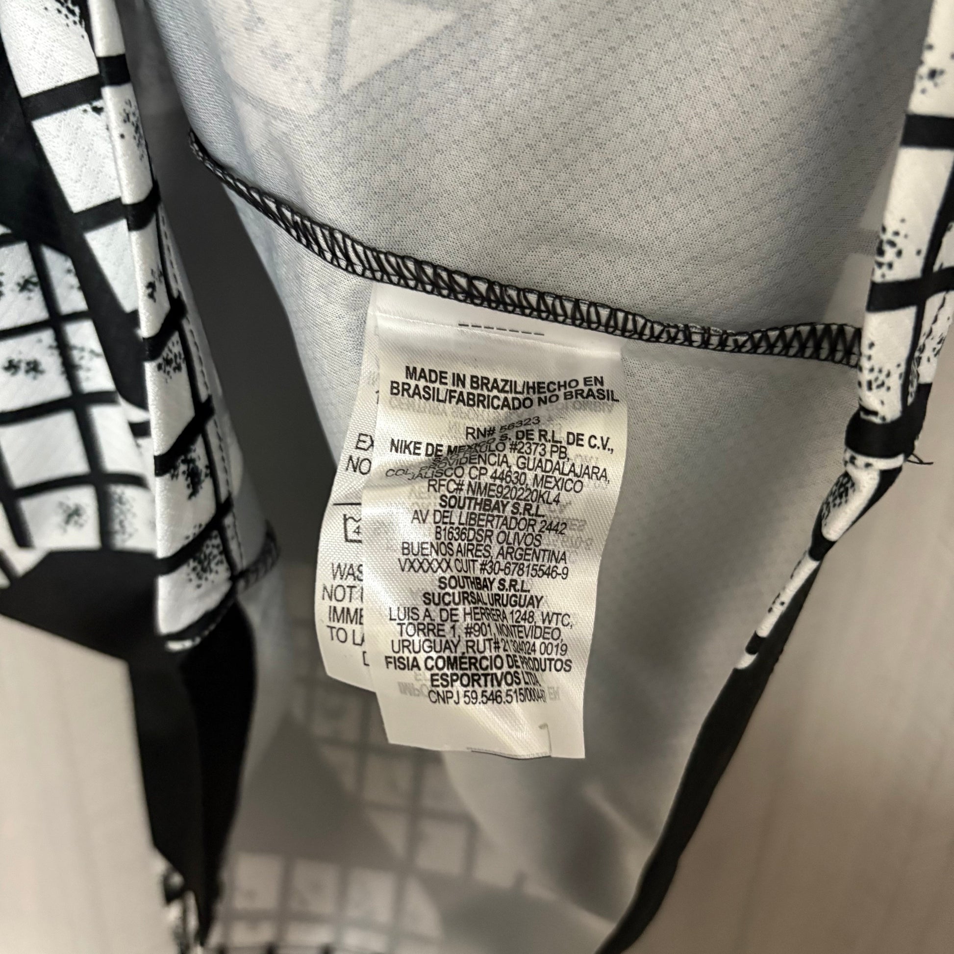 Camisa Corinthians 25/26 - Preta e Branca