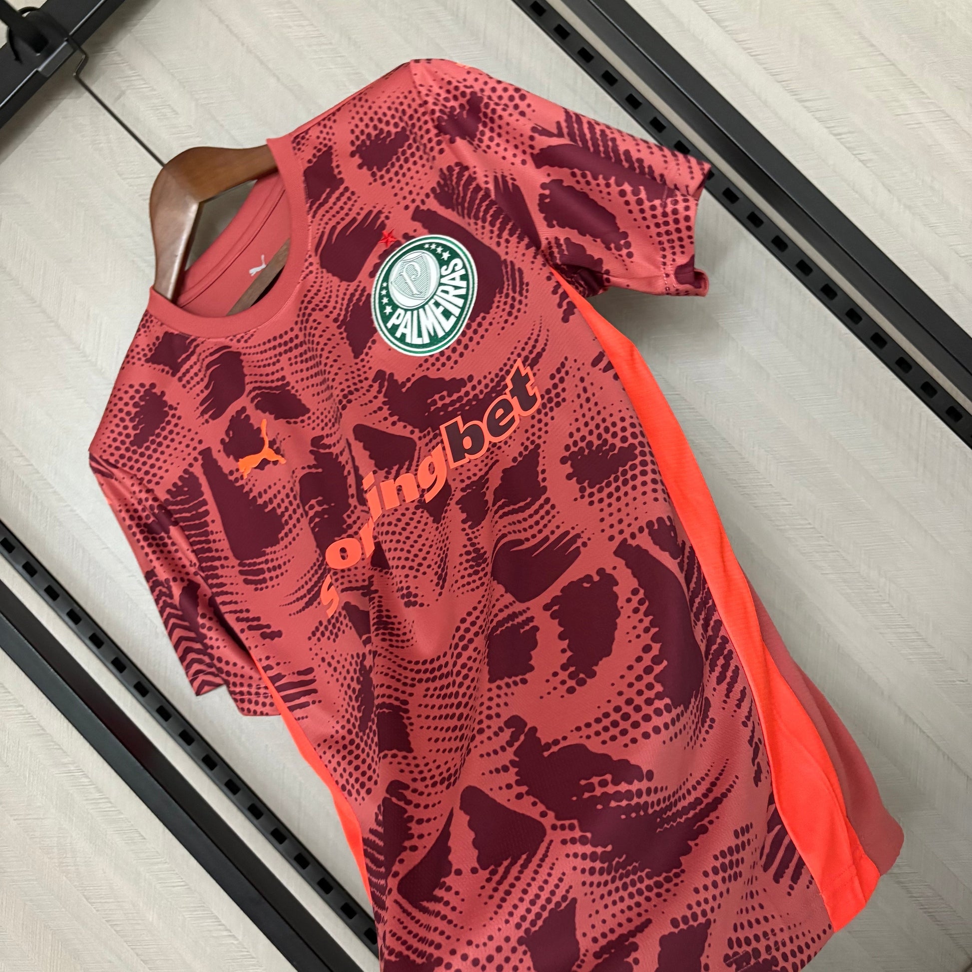 Camisa Palmeiras Goleiro 25/26 - Vermelho