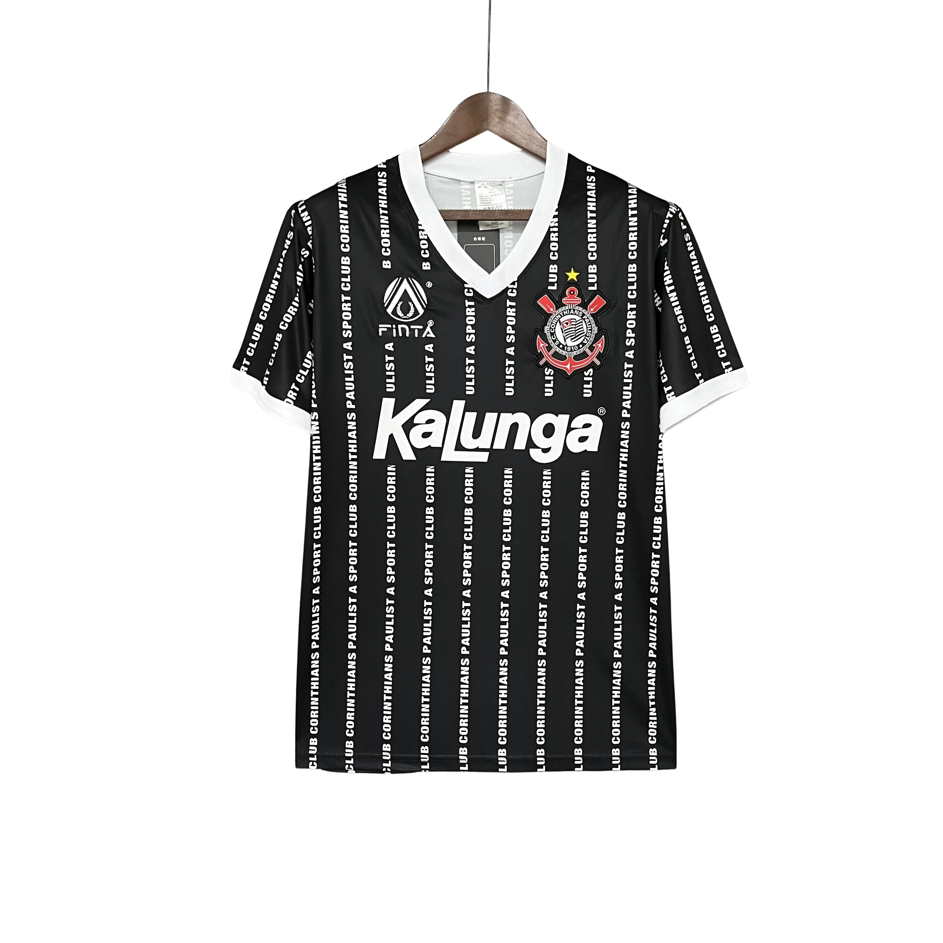 Camisa Corinthians III 1994 - Versão Retrô Kalunga + Finta