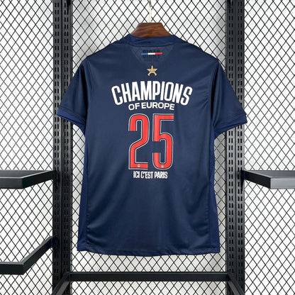 Camisa PSG Titular Edição Especial 25/26 - Campeões da Europa