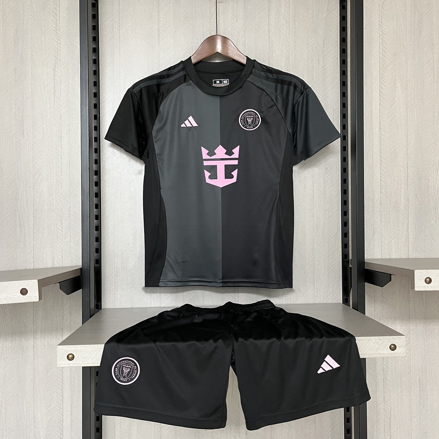 Conjunto Infantil Inter Miami Fora 25/26 - Preto