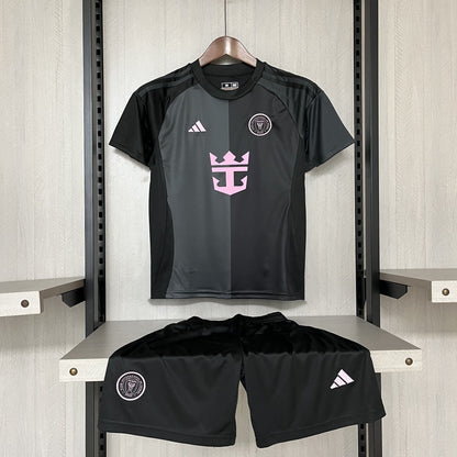 Conjunto Infantil Inter Miami Fora 25/26 - Preto