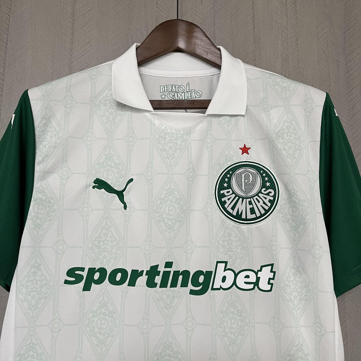 Camisa Palmeiras Fora 25/26 - Versão Torcedor Branca