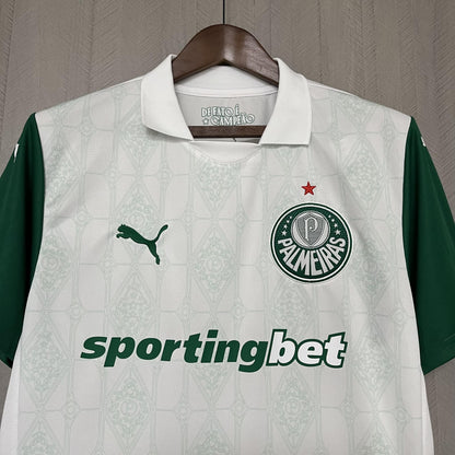 Camisa Palmeiras Fora 25/26 - Versão Torcedor Branca