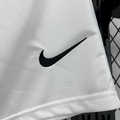 Shorts Santos Titular 11/12 - Branco Retrô
