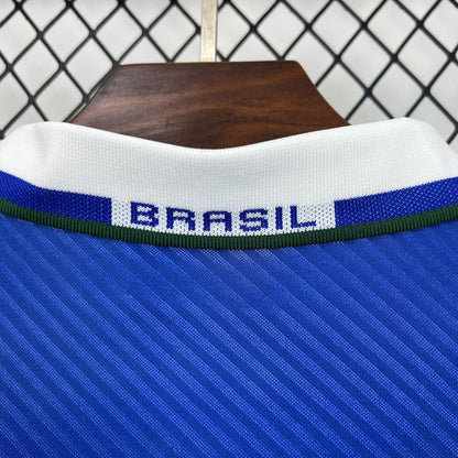 Camisa Brasil Fora 94/95 - Versão Retrô Azul