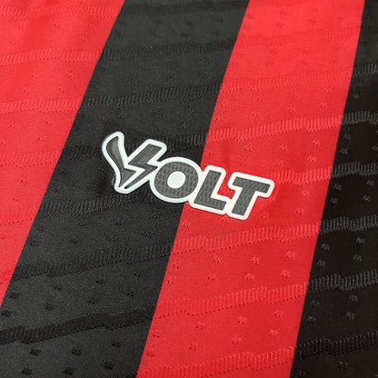 Camisa Vitória Titular 25/26 - Vermelha e Preta