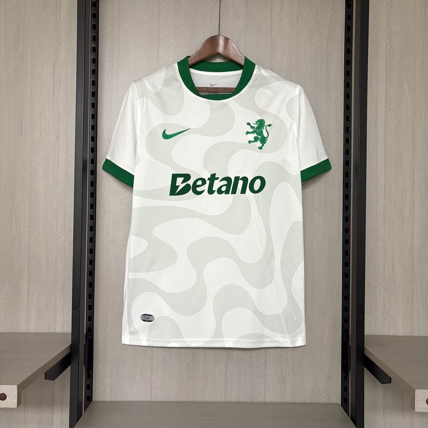 Camisa Sporting Fora 25/26 - Masculino Branco e Verde