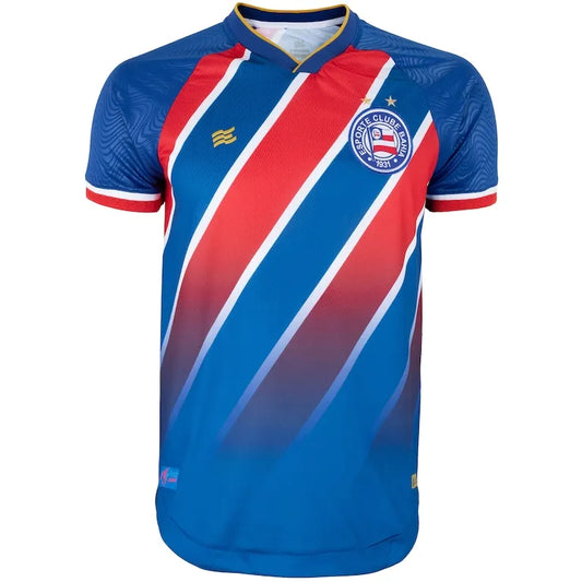 Camisa Bahia Fora 24/25 - Azul e Vermelho