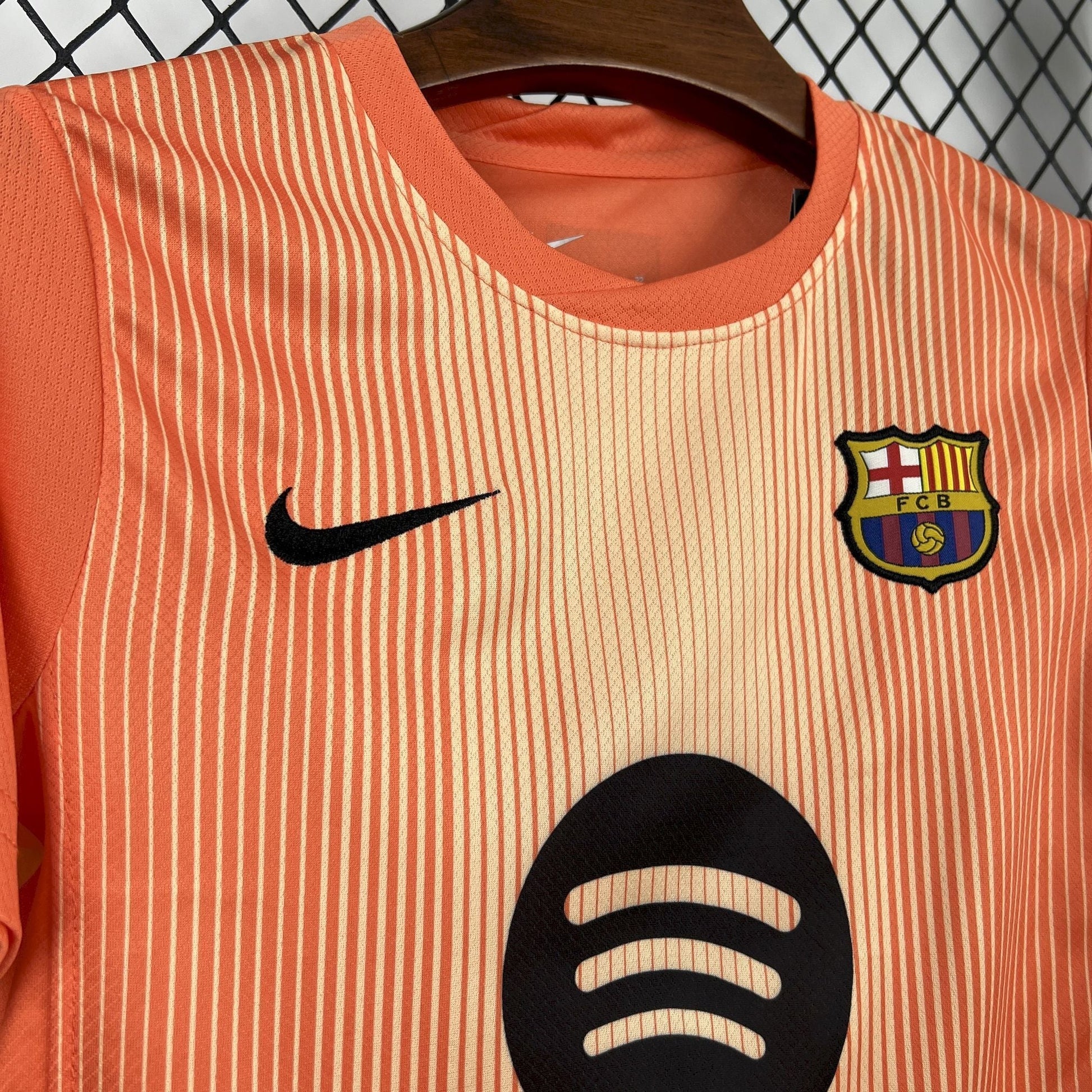 Conjunto Infantil Barcelona 25/26 - Laranja