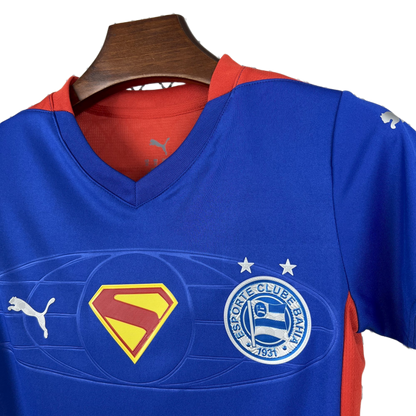 Conjunto Infantil Bahia Edição Especial 25/26 - Superman Vermelho e Azul