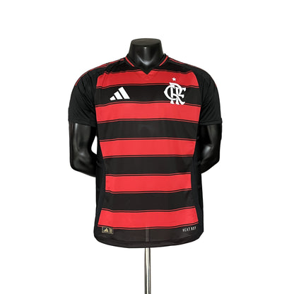 Camisa Flamengo Titular 2025/26 - Versão Jogador Vermelha