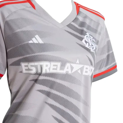 Camisa Internacional Third 24/25 - Versão Feminina Baby Look Cinza