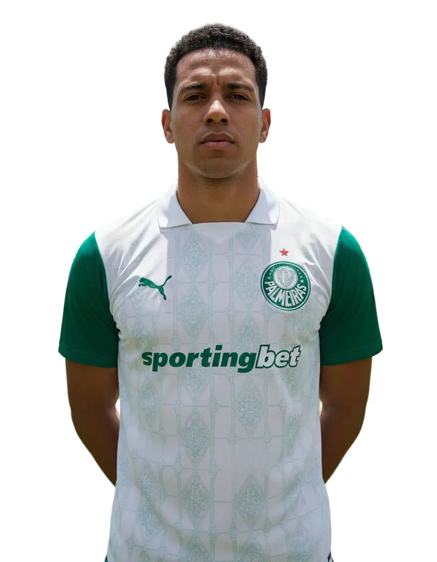 Camisa Palmeiras Fora 25/26 - Versão Torcedor Branca