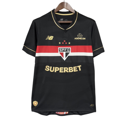 Camisa São Paulo FC Fora 25/26 - Preta Torcedor