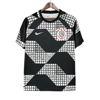 Camisa Corinthians 25/26 - Preta e Branca