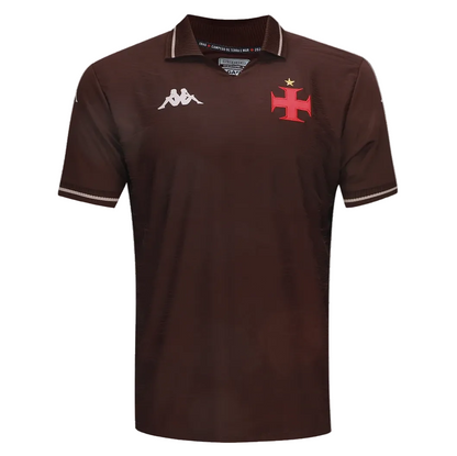 Camisa Vasco da Gama III 25/26 - Masculino Marrom