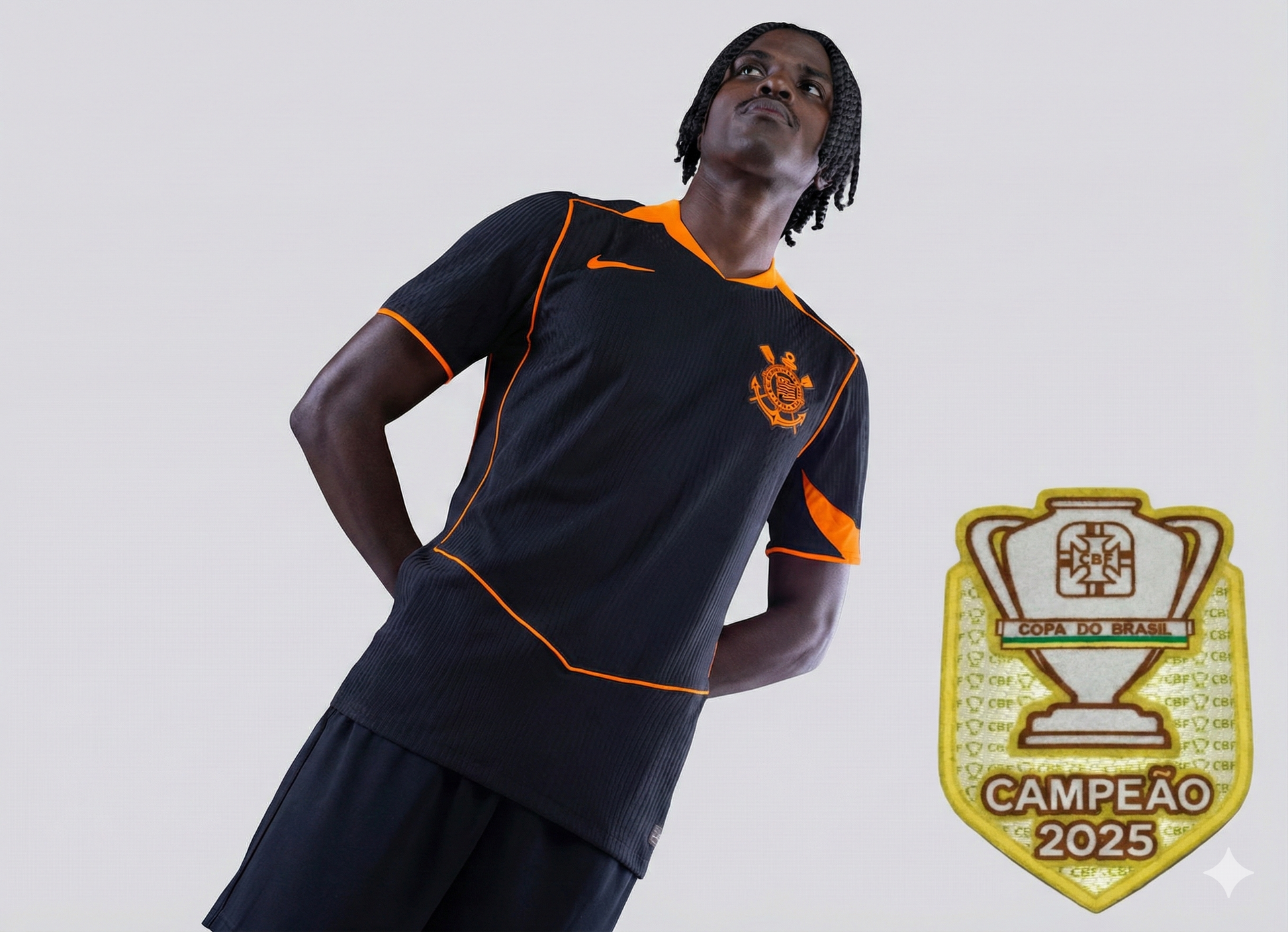 Camisa Corinthians III 2025/26 - Versão Jogador Total 90