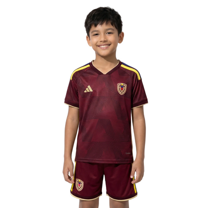 Conjunto Infantil Venezuela 26/27 - Vermelho