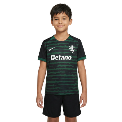 Conjunto Infantil Sporting CP 26/27 - Verde e Preto