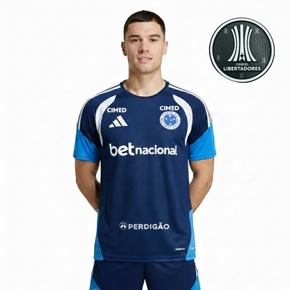 Camisa Cruzeiro de Treino 26/27 - Azul Escuro