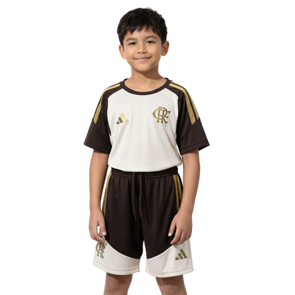 Conjunto Flamengo Treino 25/26 - Bege