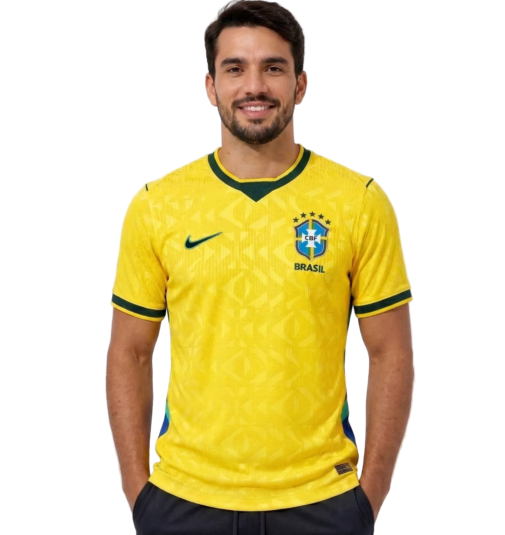 Camisa Brasil Titular 26/27 - Versão Jogador Copa do Mundo