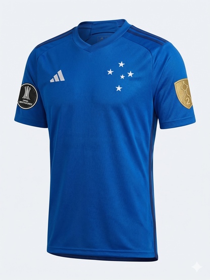 Camisa Cruzeiro Titular 26/27 - Azul Masculino