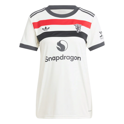 Camisa Manchester United Feminina Third 24/25 - Branca