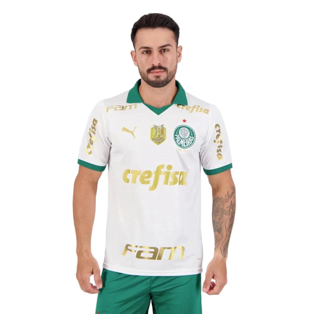 Camisa Verdão Away 24/25 - Branca e verde