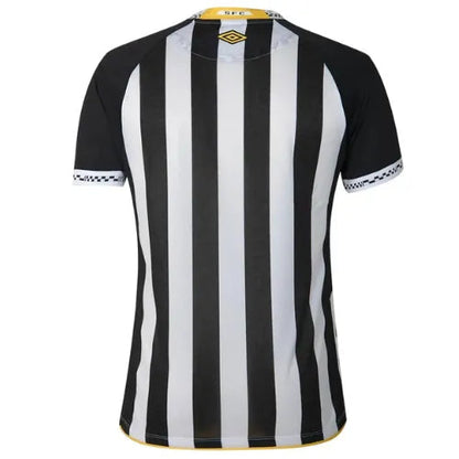 Camisa Santos Reserva 25/26 - Preta e Branca