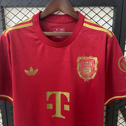 Camisa Bayern de Munique Edição Especial 25/26 - 125 Anos Vermelha Torcedor