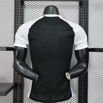 Camisa Corinthians Fora 2025/26 - Versão Jogador Preto e Branco