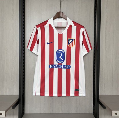 Camisa Atlético de Madrid Titular 25/26 - Vermelho e Branco