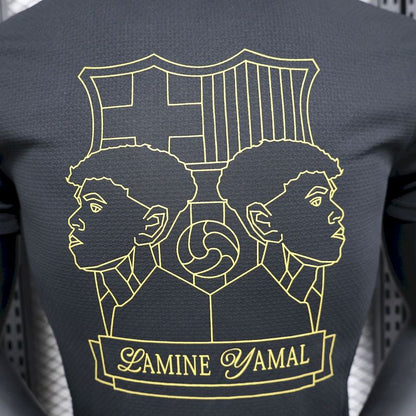 Camisa Barcelona Edição Especial 2025/26 - Versão Jogador Preto