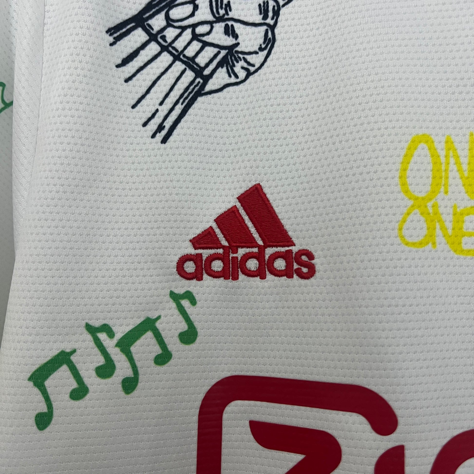 Camisa Ajax Edição Especial 25/26 - Branca Bob Marley
