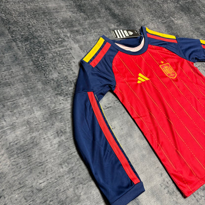 Conjunto Infantil Espanha - Manga longa 26/27