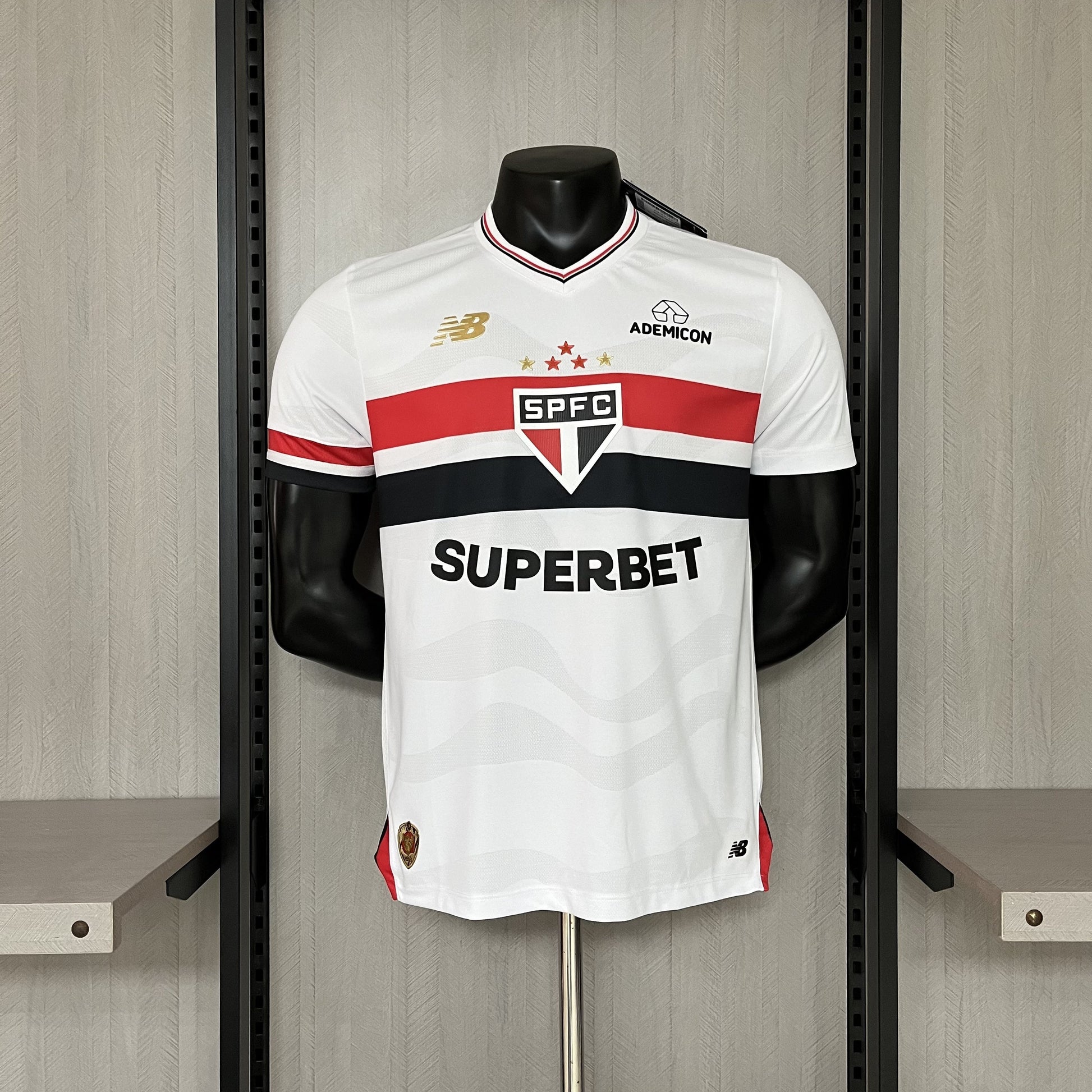 Camisa São Paulo Titular 2025/26 - Versão Jogador