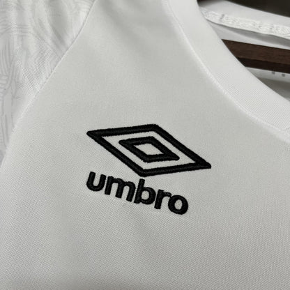 Camisa Santos Titular 24/25 - Versão Feminina Baby Look Branca