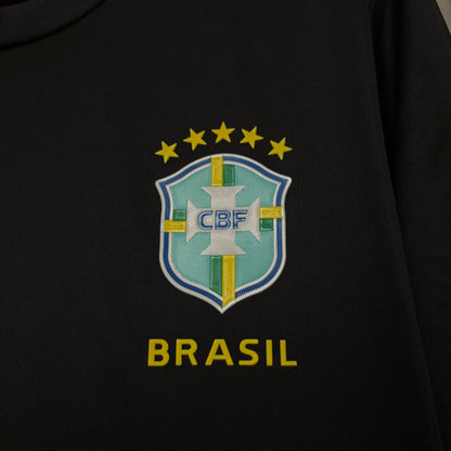 Camisa Brasil 2022 - Versão Retrô preta
