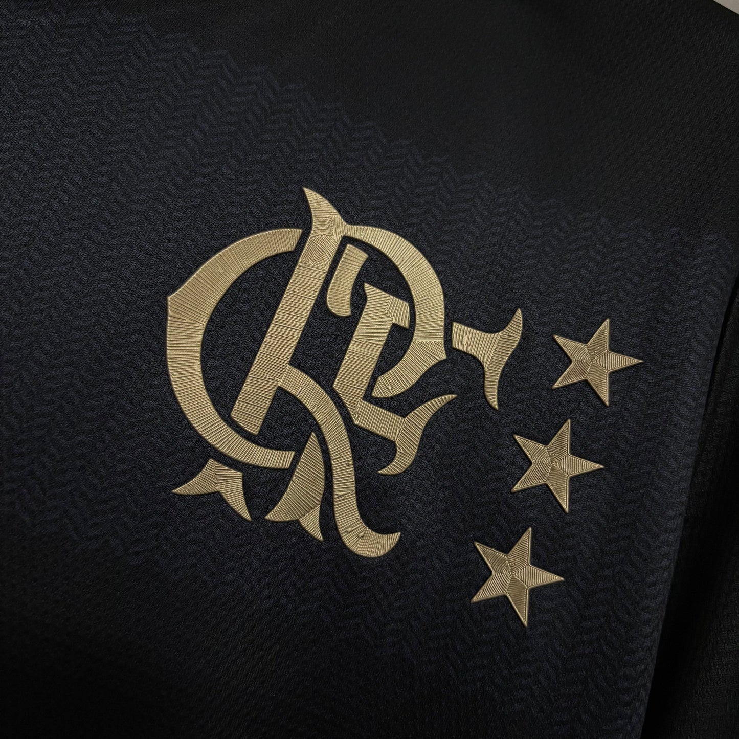 Camisa Flamengo Edição Especial Zico 25/26 - Preta