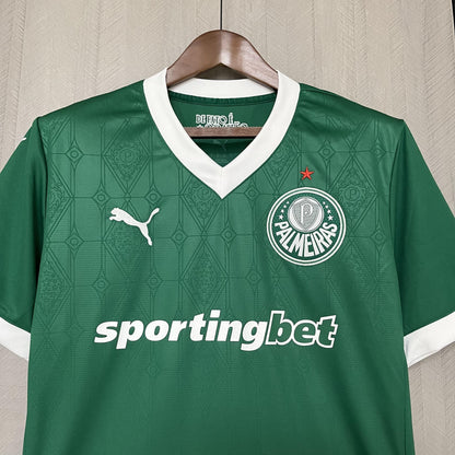 Camisa Palmeiras Titular 25/26 - Versão Torcedor Verde