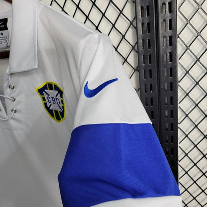 Camisa Retrô Brasil Nike 2004/05 Masculino Branco