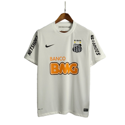 Camisa Santos Nike Titular 2012/13 - Versão Retrô Branca Neymar Jr