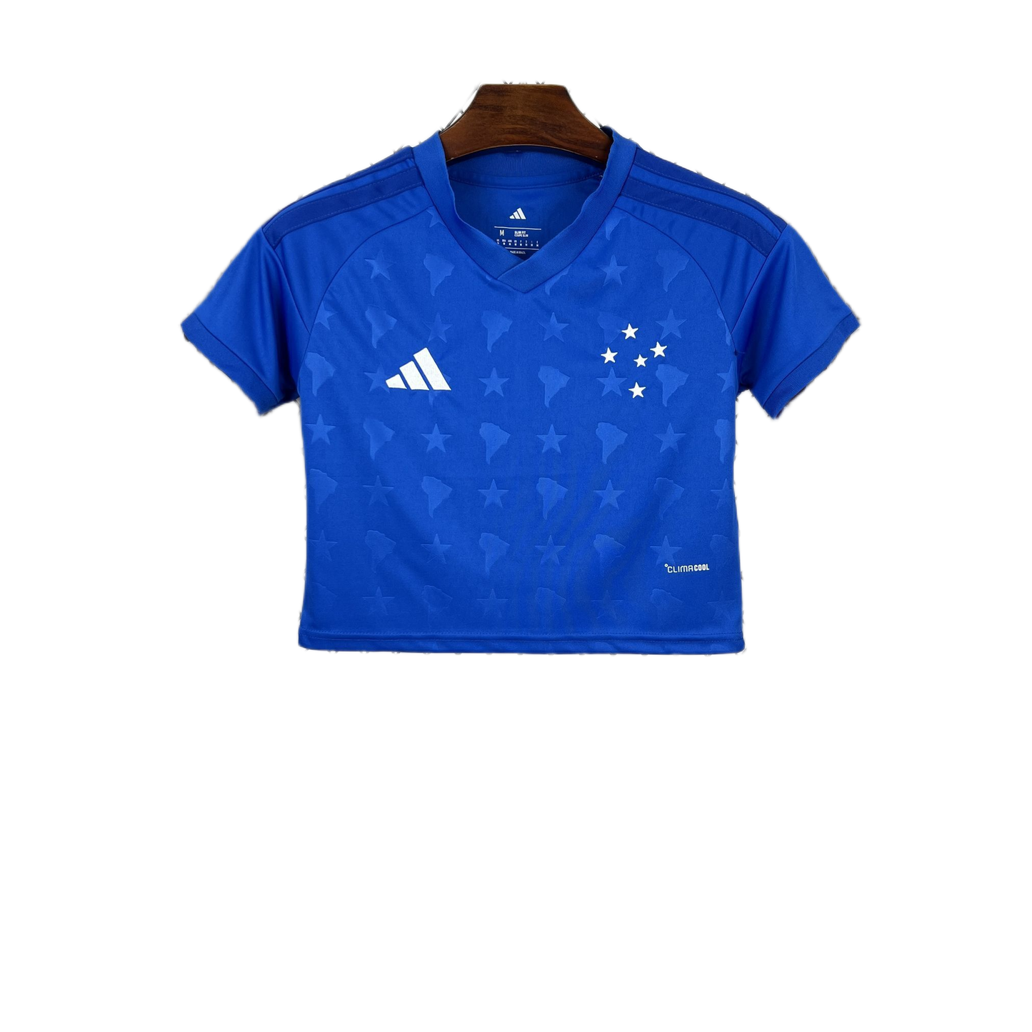 Cropped Cruzeiro Titular 26/27 - Versão Feminina Azul