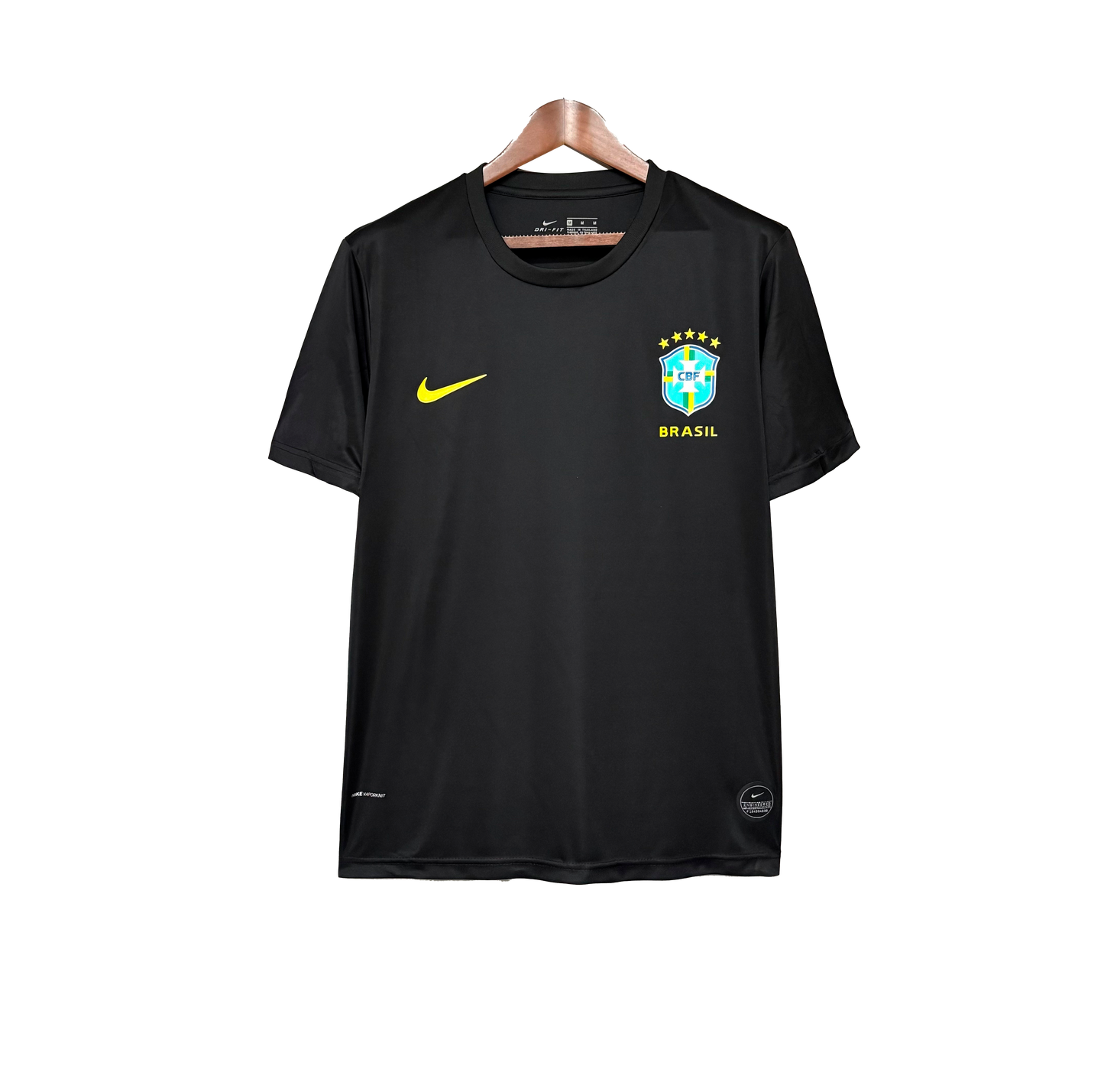 Camisa Brasil 2022 - Versão Retrô preta
