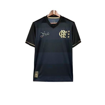 Camisa Flamengo Edição Especial Zico 25/26 - Preta
