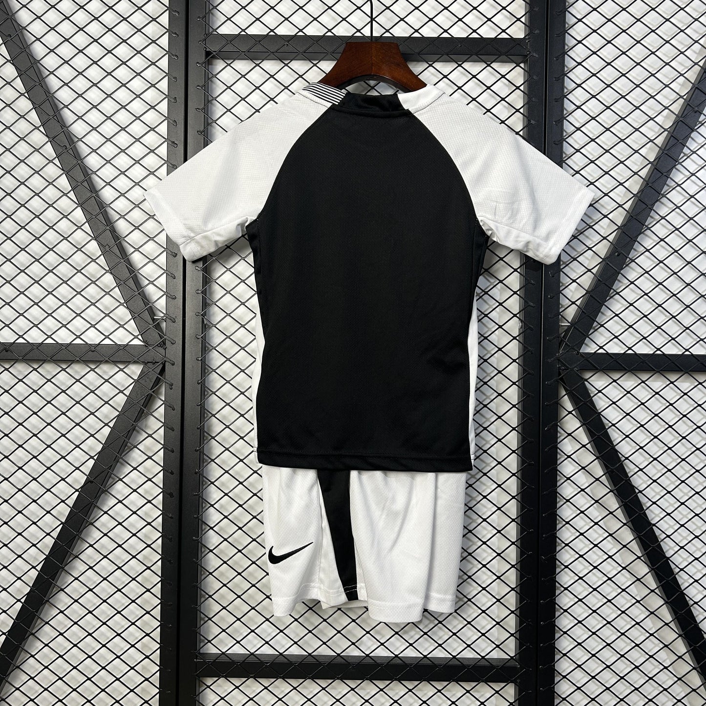 Conjunto Infantil Corinthians Fora 25/26 - Preto