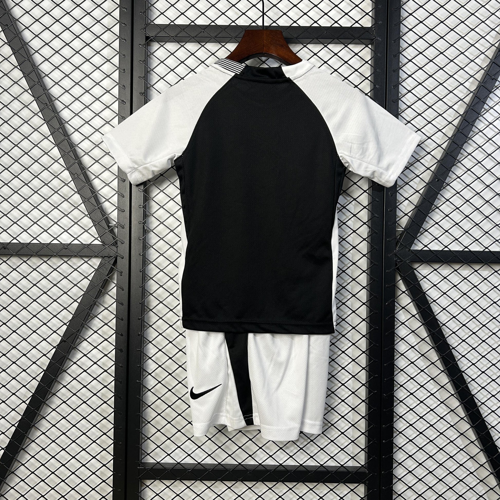 Conjunto Infantil Corinthians Fora 25/26 - Preto