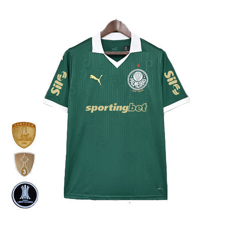 Camisa Palmeiras Titular 24/25 - Verde e Branca